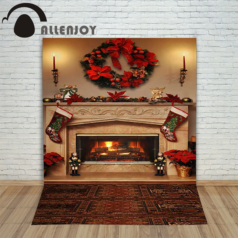 Christmas Sock Fireplace
 Aliexpress Buy Christmas children s photo background
