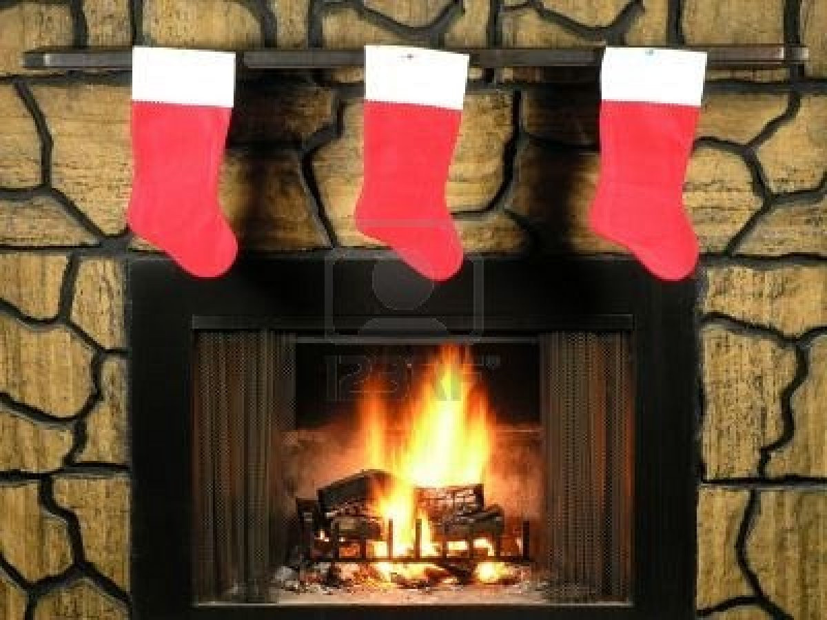 Christmas Sock Fireplace
 The Free 09 12 11