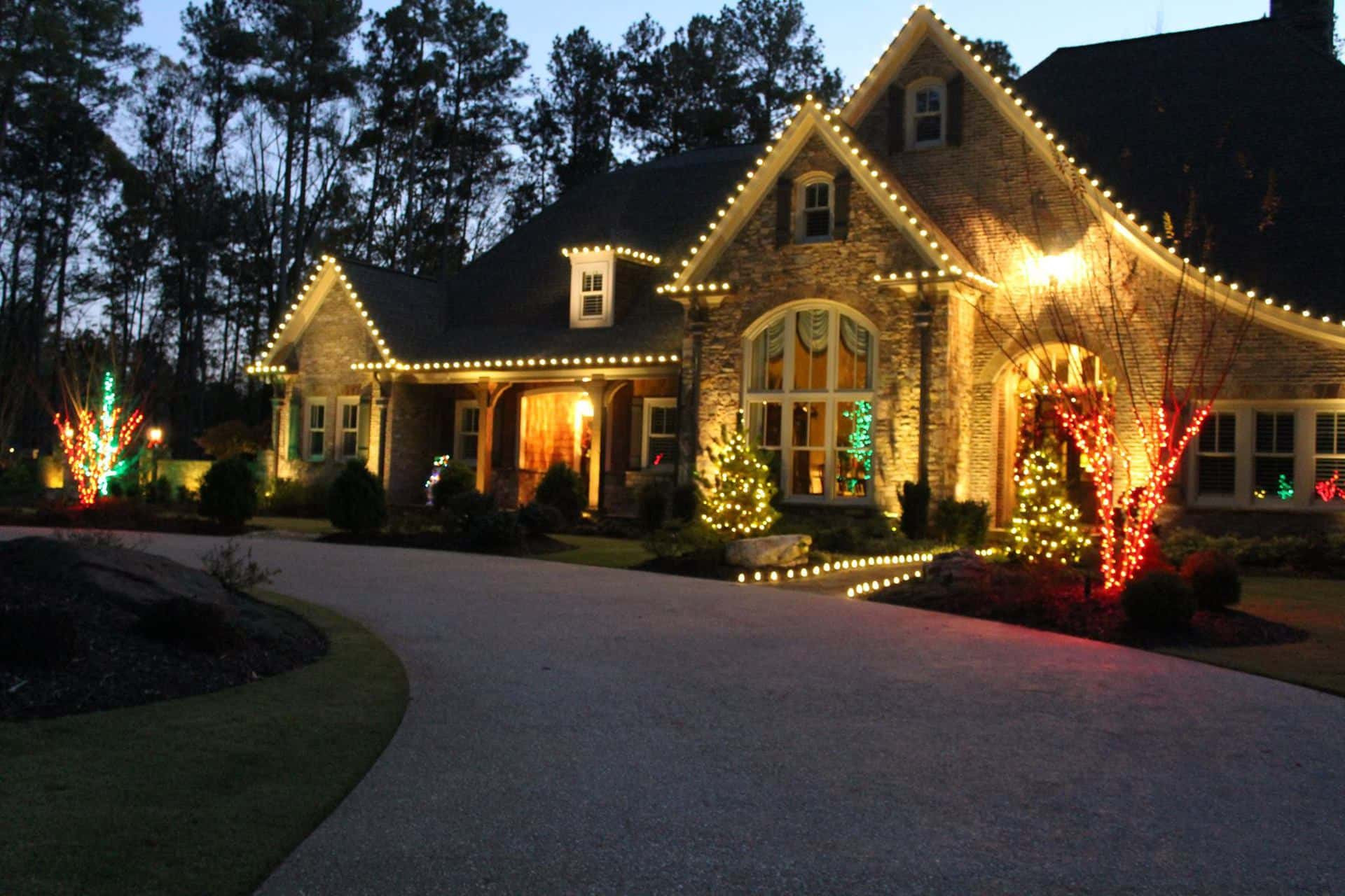 Christmas Spotlights Outdoor
 Outdoor Christmas Light Display Ideas