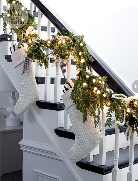 Christmas Staircase Decorating
 Christmas Decorating Ideas Fun Ways to Decorate Stairs