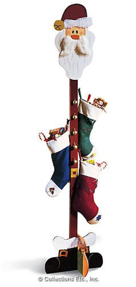 Christmas Stocking Floor Stand
 Stocking Holders No Fireplace Mantel No Problem