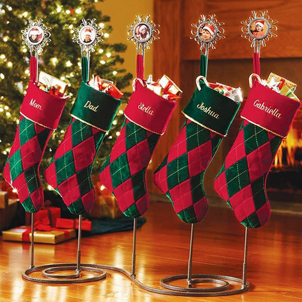 Christmas Stocking Floor Stand
 Christmas stocking holders – cool ideas for your Christmas