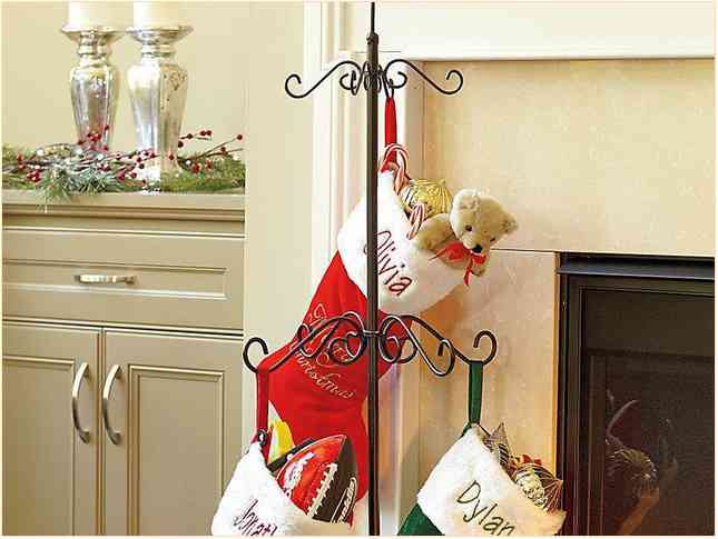 Christmas Stocking Floor Stands
 Christmas Stocking Holder Stand
