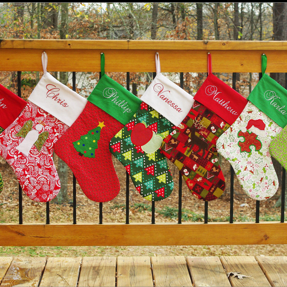 Christmas Stockings DIY
 DIY Holiday Christmas Stocking Patterns Elf and