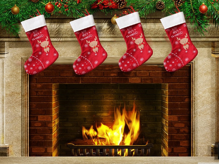 Christmas Stockings Hanging Over Fireplace
 Popular Fireplace Christmas Stockings Buy Cheap Fireplace