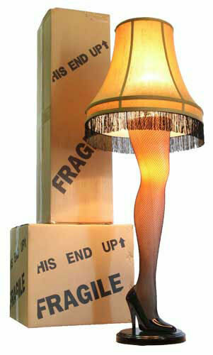 Christmas Story Lamp Full Size
 45 Inch Full Size Leg Lamp from A Christmas Story
