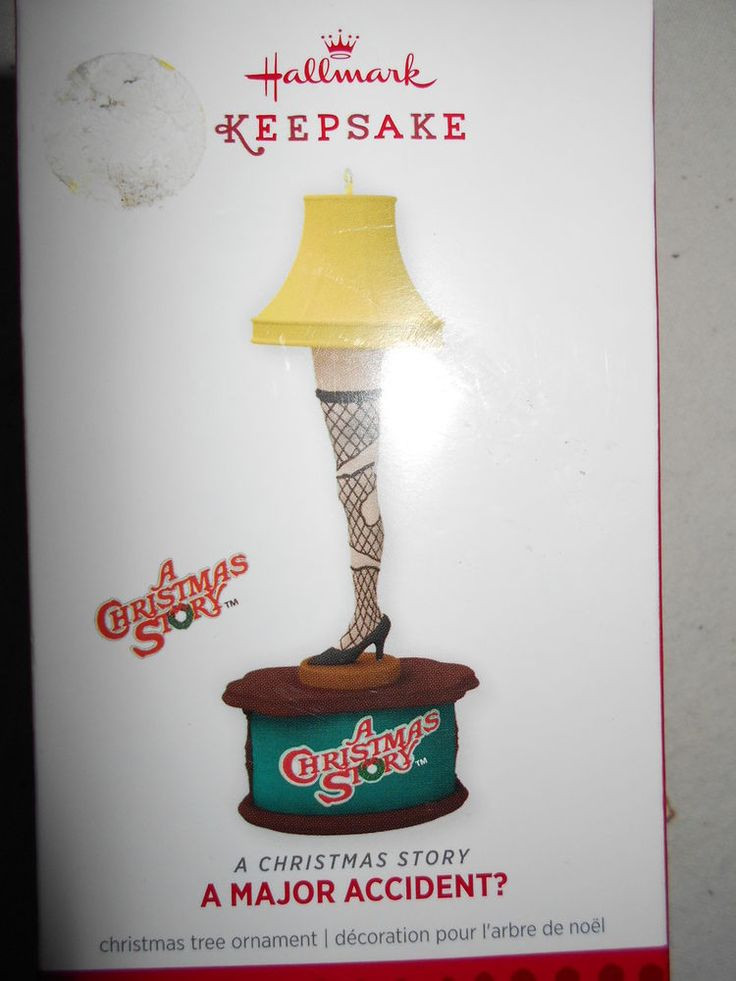 Christmas Story Lamp Ornament
 1000 images about Christmas Tree Decorations and