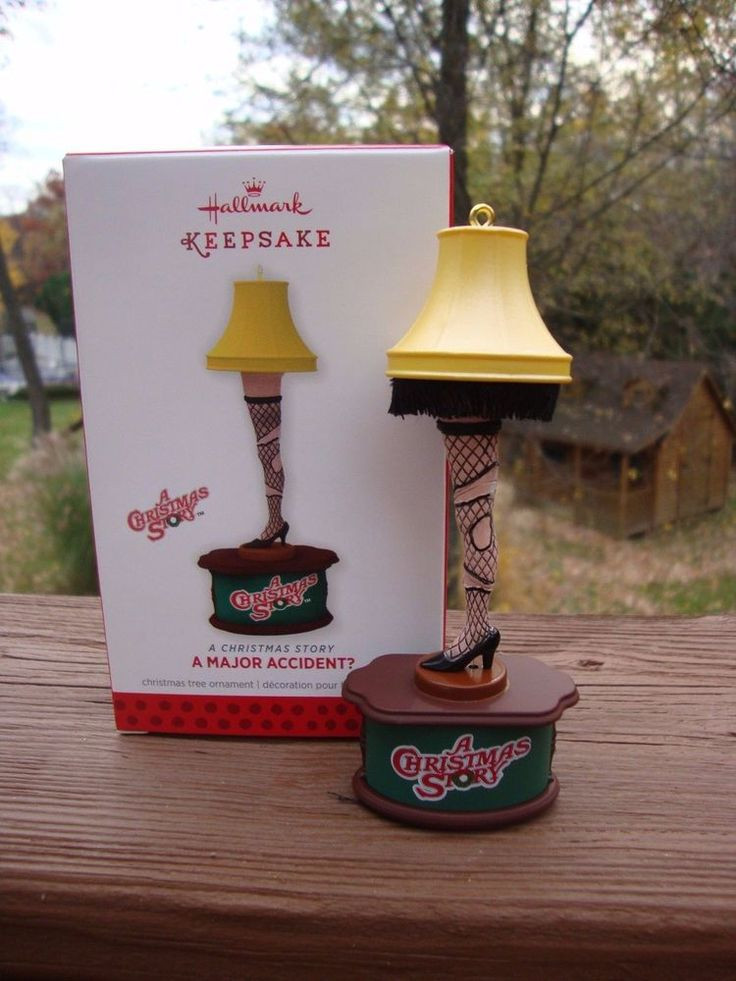 Christmas Story Lamp Ornament
 Details about Hallmark Ornament A CHRISTMAS STORY Leg