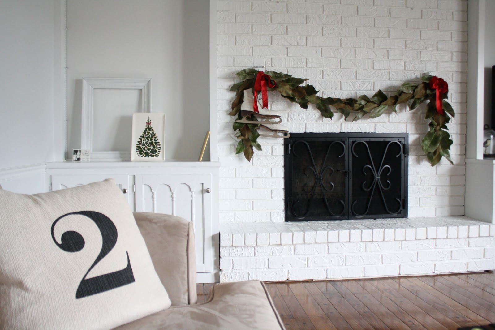 Christmas Swags For Fireplace
 Christmas Decor Julie Blanner