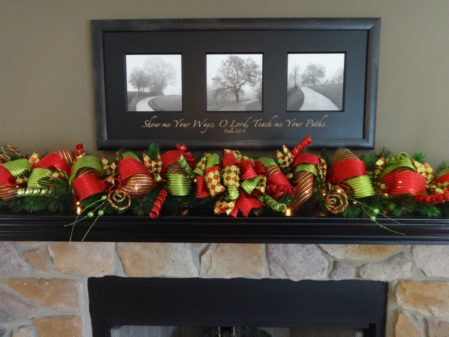 Christmas Swags For Fireplace
 Mantle Garland Mantel Garland Christmas Garland Staircase