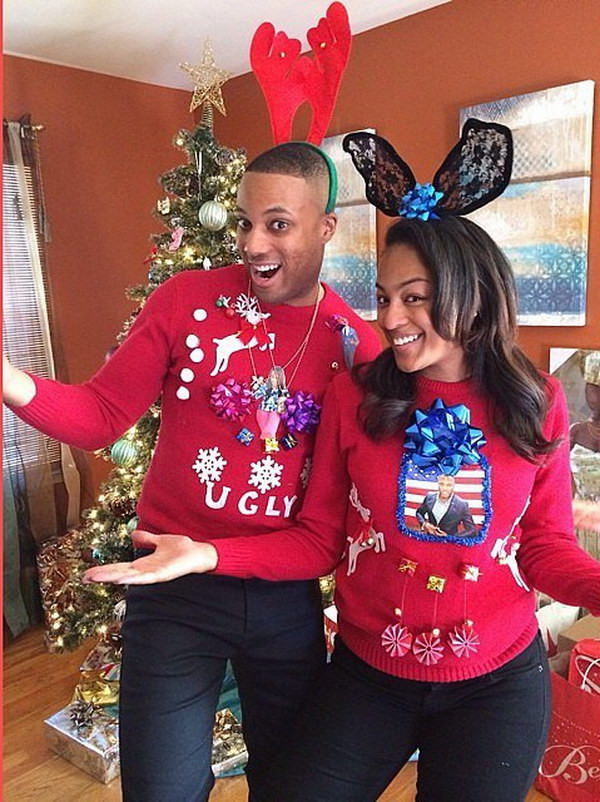 Christmas Sweater Ideas For A Party
 20 Ugly Christmas Sweater Party Ideas