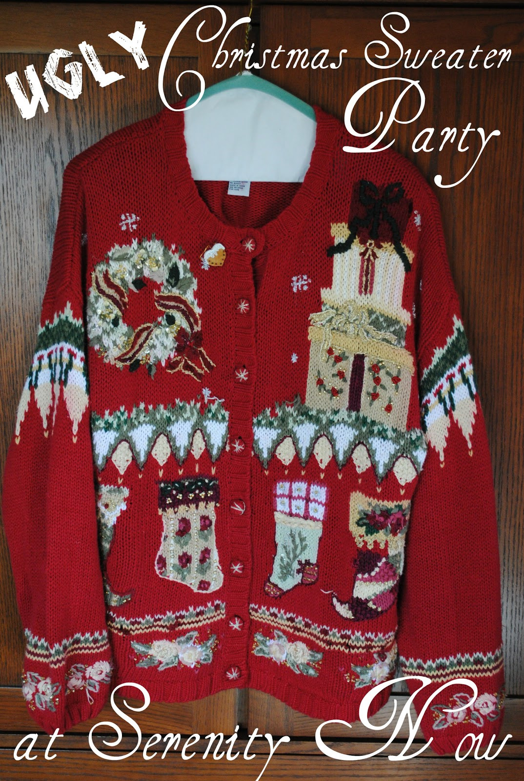 Christmas Sweater Ideas For A Party
 Serenity Now How to Throw an Ugly Christmas Sweater Party