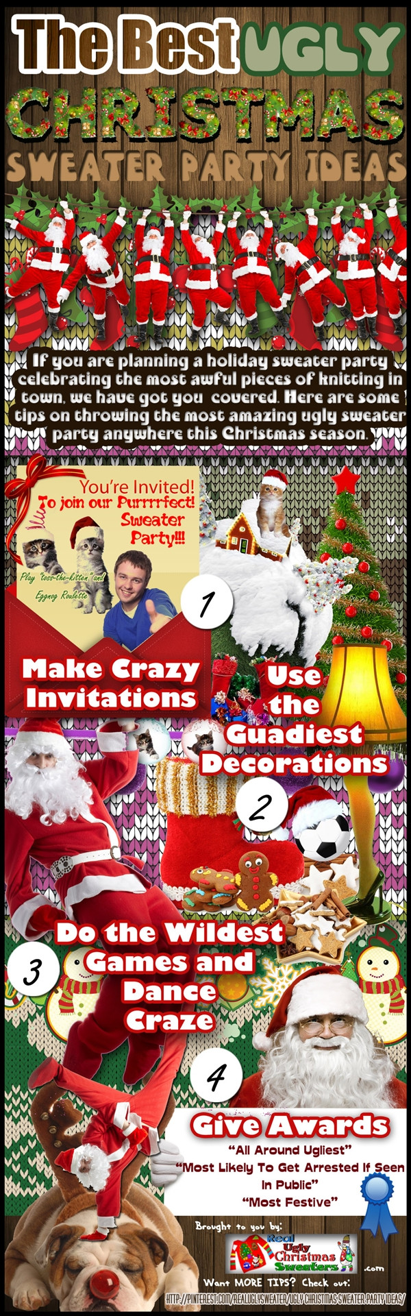 Christmas Sweater Ideas For A Party
 RUCS Party Ideas Infograph 600px