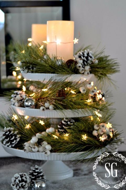 Christmas Table Decorations To Make
 32 Christmas Table Decorations & Centerpieces Ideas for