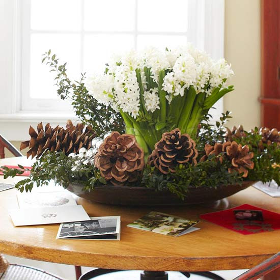 Christmas Table Flower Arrangements
 Modern Furniture 2012 Ideas For Christmas Centerpieces
