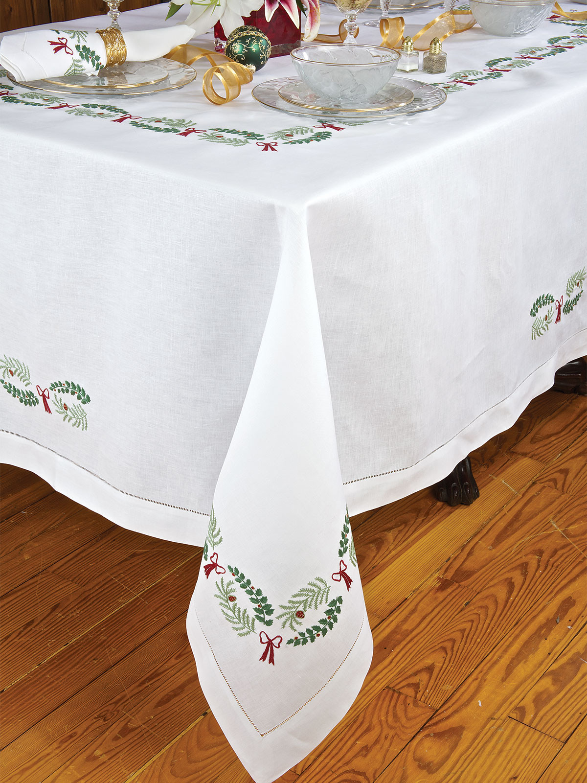 Christmas Table Linens
 Holiday Table Linens Schweitzerlinen