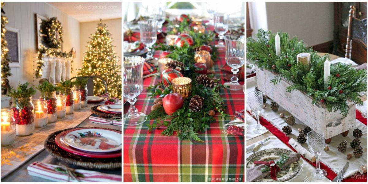 Christmas Table Settings
 49 Best Christmas Table Settings Decorations and