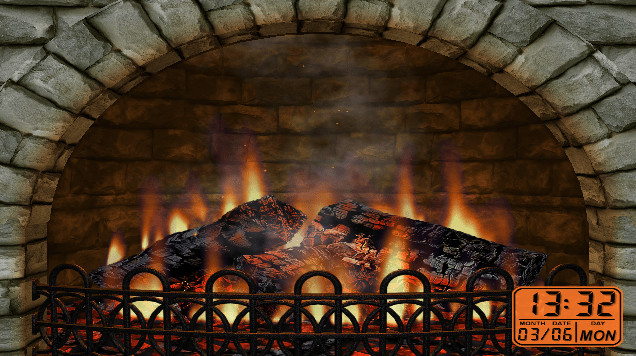 Christmas Themed Fireplace Screen
 4 best virtual fireplace software and apps for a perfect