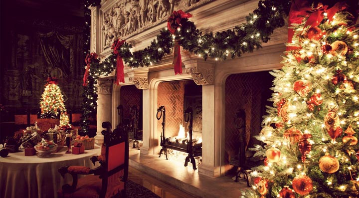 Christmas Themed Fireplace Screen
 Decorablog Revista de decoración