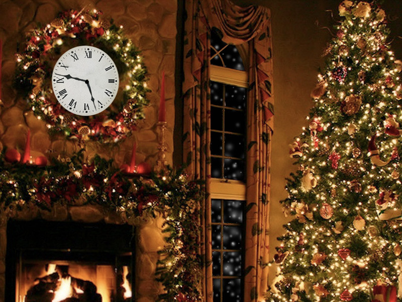 Christmas Themed Fireplace Screens
 2015 Christmas fireplace screensaver – Wallpapers9
