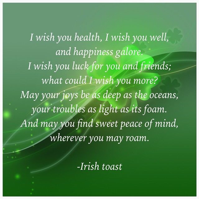 Christmas Toast Quotes
 Irish Toast s and for