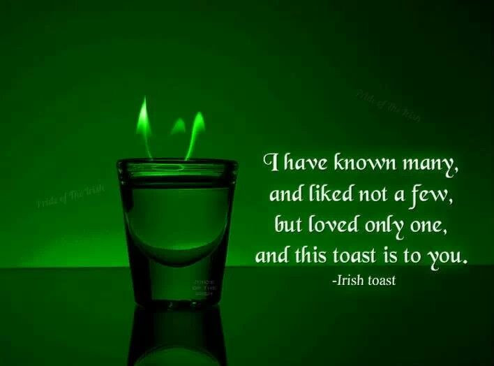 Christmas Toast Quotes
 LOVE Irish toasts A Great Day For the IRISH