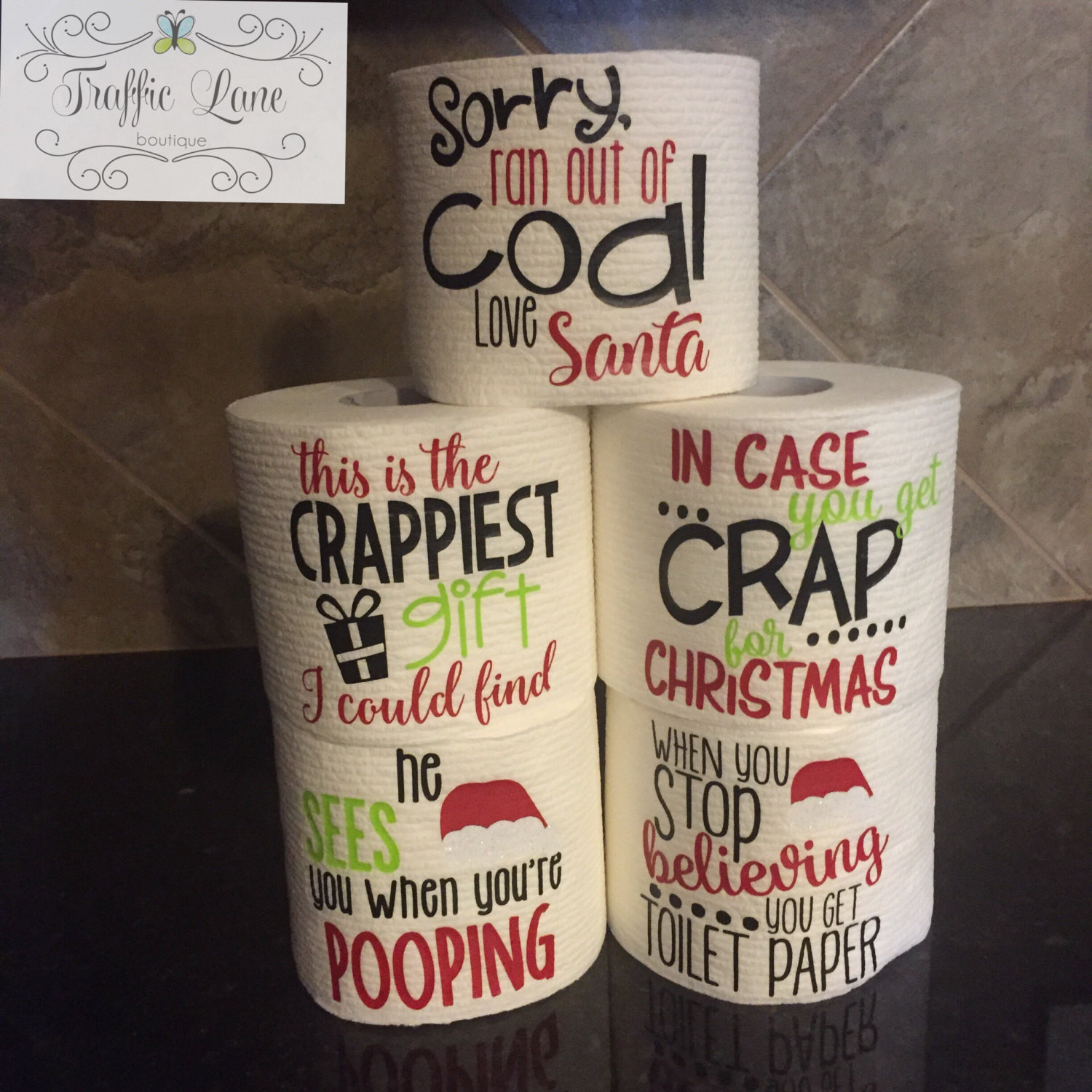 Christmas Toilet Paper
 Gag Gift Toilet Paper Christmas Toilet Paper Gag Gift for