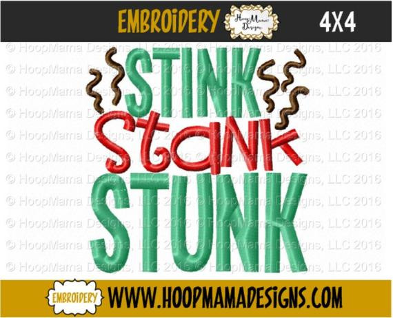 Christmas Toilet Paper Embroidery Designs
 Christmas Toilet Paper Embroidery Design Stink Stank Stunk