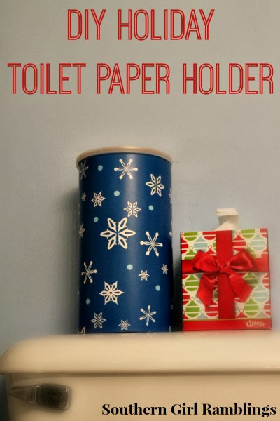 Christmas Toilet Paper Holder
 4 Christmas DIY crafts with Cottonelle