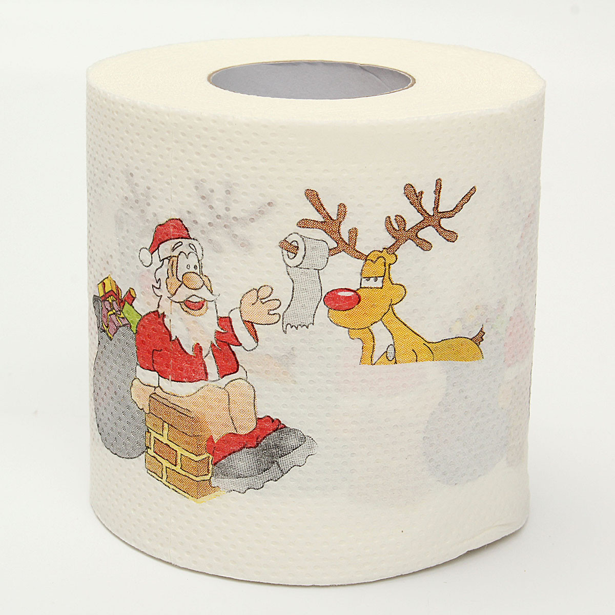 Christmas Toilet Paper
 1 Roll Santa Claus Printed Merry Christmas Toilet Paper