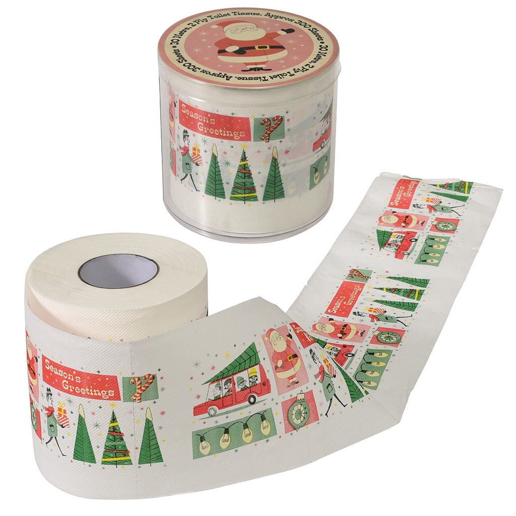 Christmas Toilet Paper
 Festive Family Christmas Toilet Roll