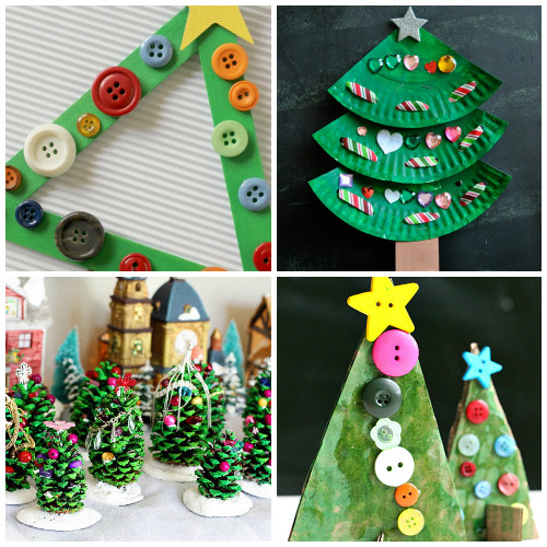 Christmas Tree Art And Craft
 Creative Christmas Tree Crafts And Activities For Kids I