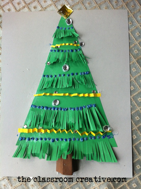 Christmas Tree Art And Craft
 Christmas Tree Craft that Teaches Texture