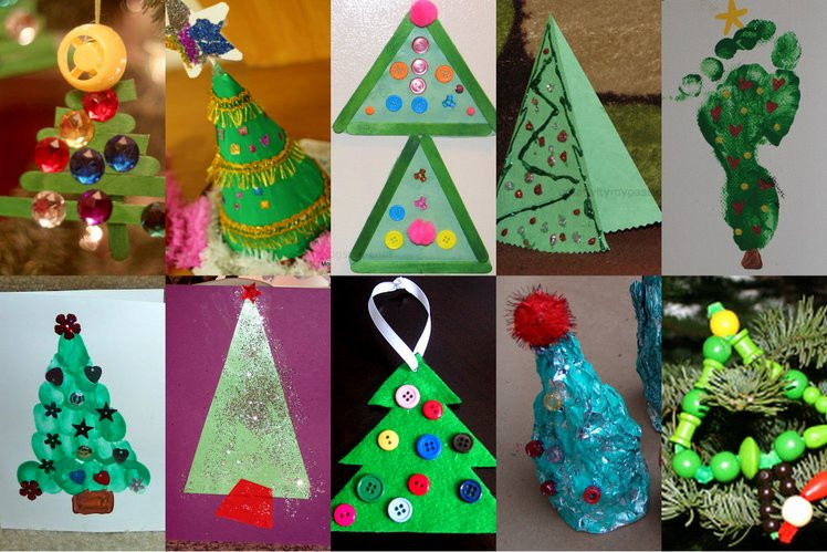 Christmas Tree Art And Craft
 Christmas Tree Crafts & Activities for Kids