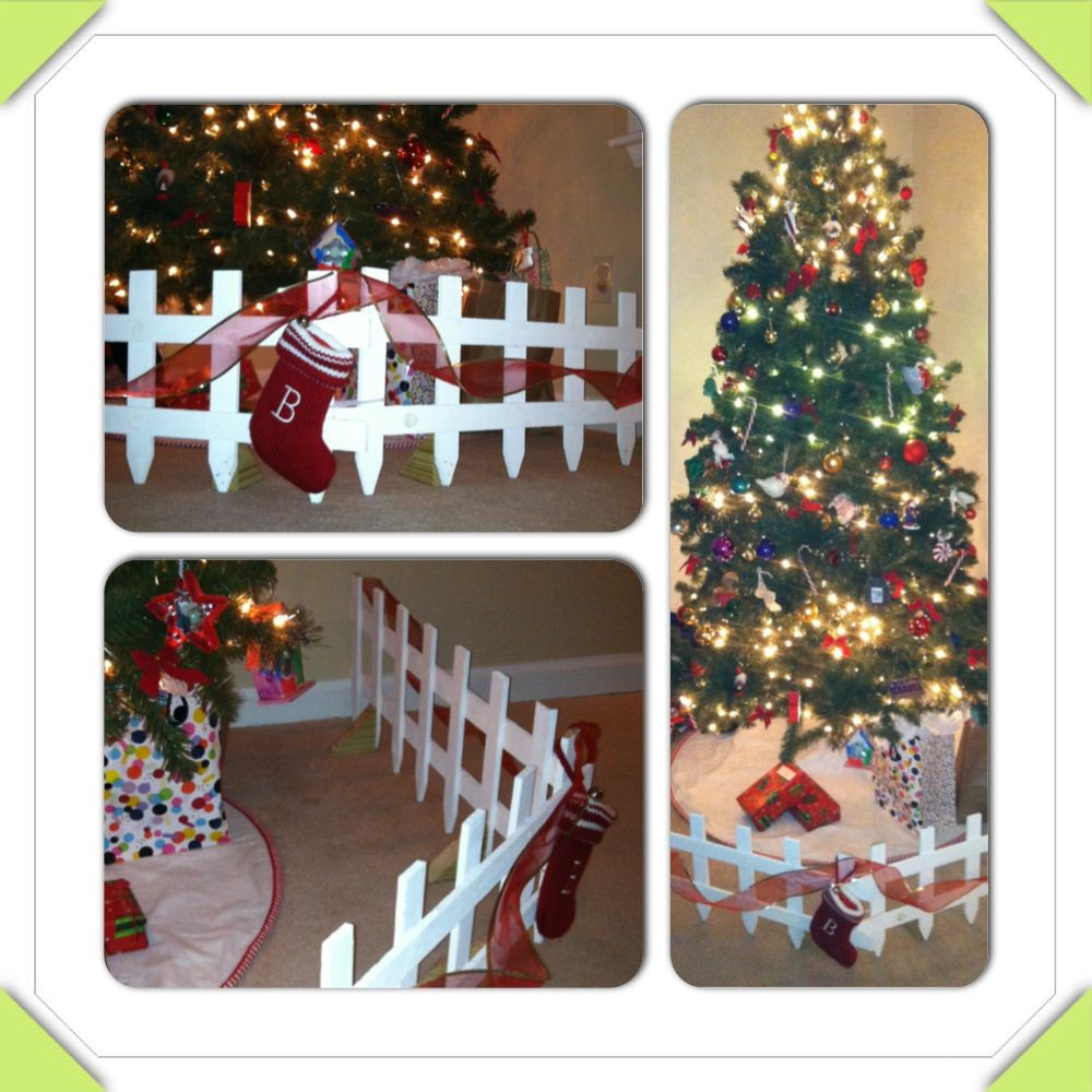 Christmas Tree Baby Gate
 1 year old PROOFED Childproof your Christmas tree without