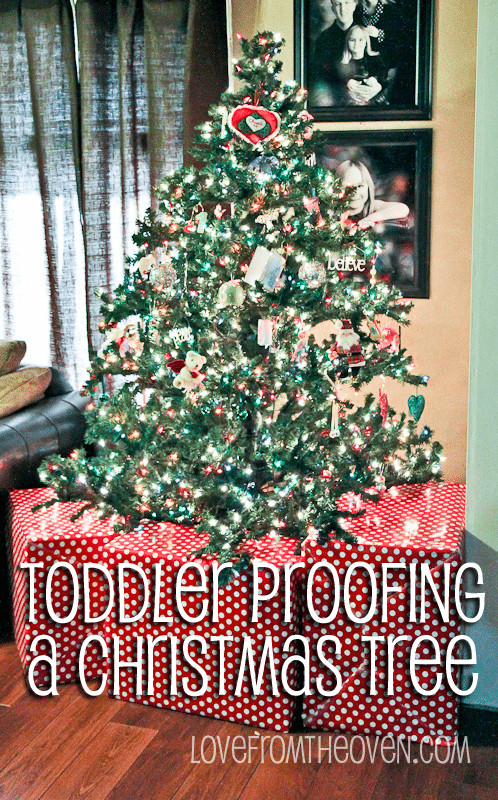 Christmas Tree Baby Gate
 Ideas For Baby Toddler & Pet Proofing Your Christmas Tree
