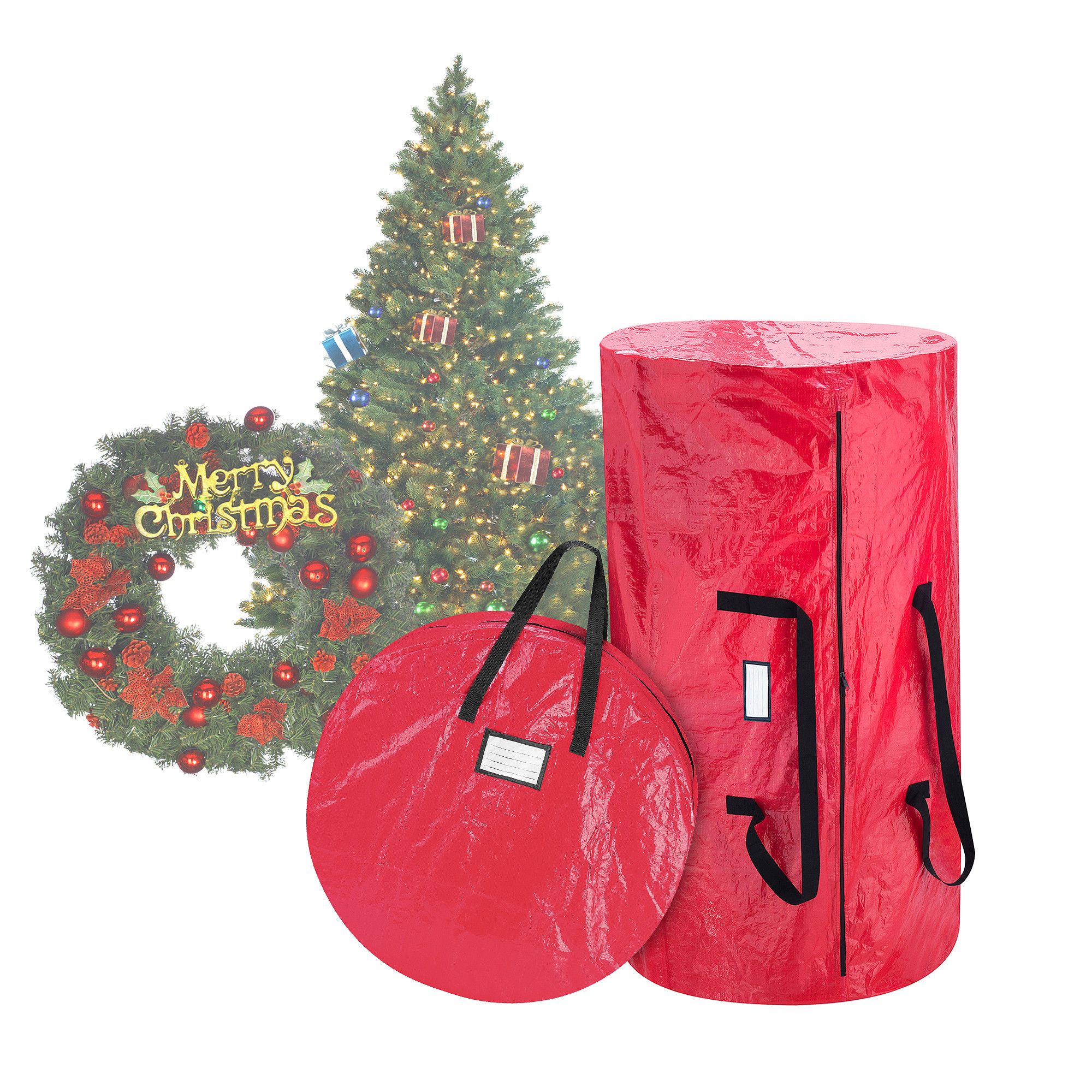 Christmas Tree Cover For Storage
 Elf Stor Deluxe Christmas Tree Storage Bag and Canvas