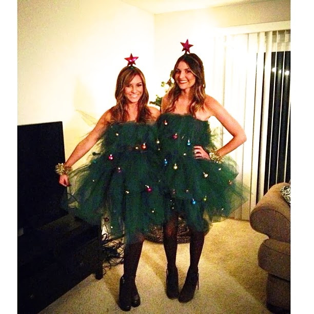 Christmas Tree Dress DIY
 DIY Christmas Tree Costume Sloppy Elegance