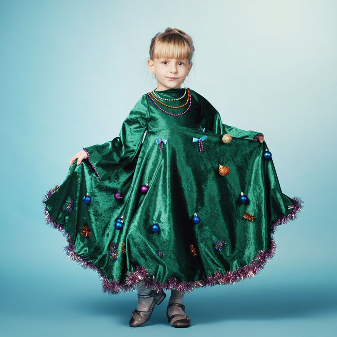 Christmas Tree Dress DIY
 DIY Christmas Tree Costume