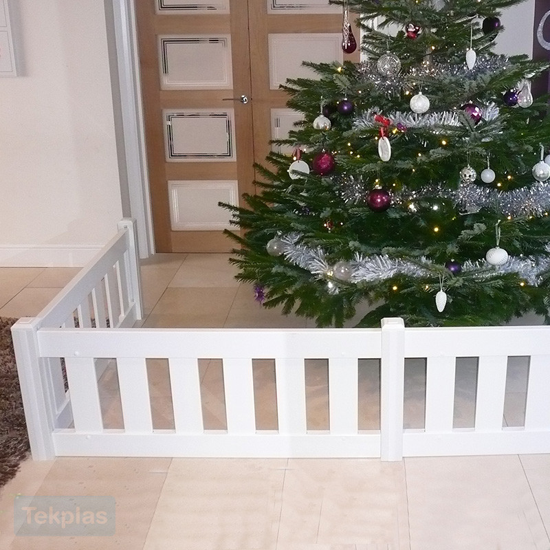 Christmas Tree Fence Indoors
 Christmas Tree Fencing Guard Fencing