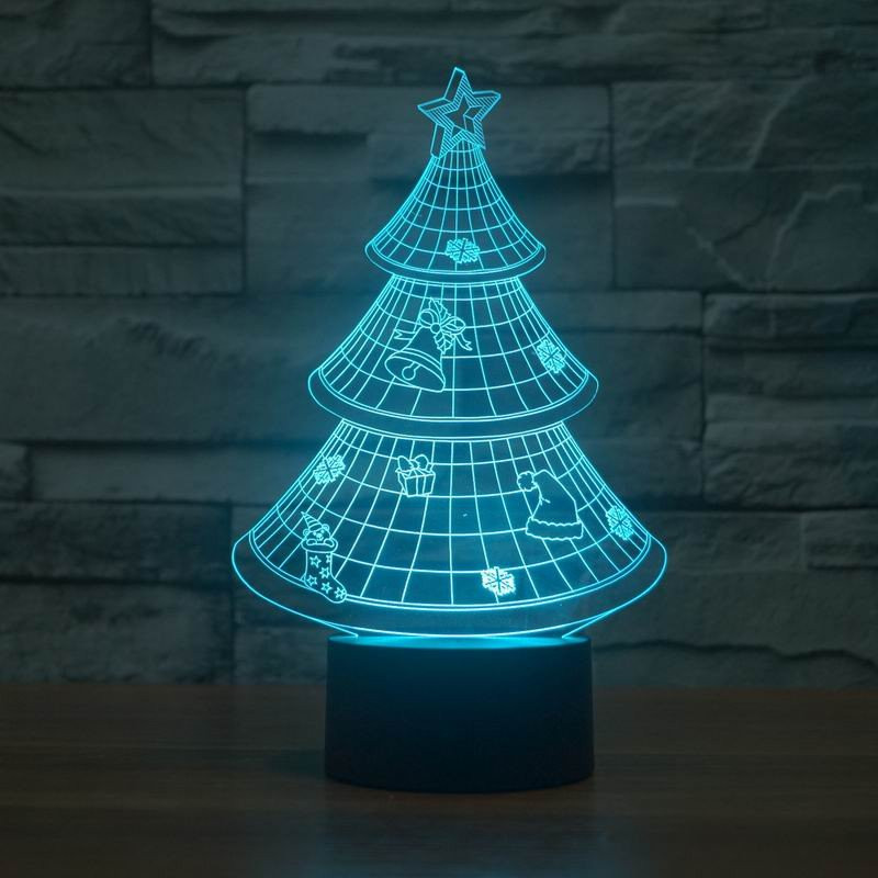 Christmas Tree Lamp
 Christmas Tree 3D LED Lamp