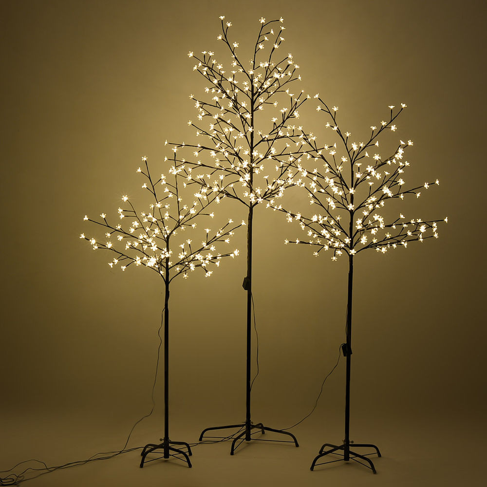 Christmas Tree Lamp
 Christmas Xmas Cherry Blossom LED Tree Light Floor Lamp