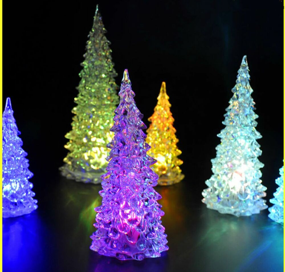 Christmas Tree Lamp
 LED Battery Operated Colour Changing Desk Table Top