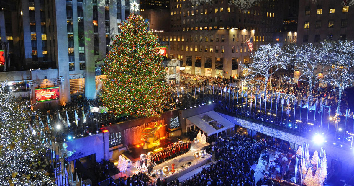 Christmas Tree Lighting 2019 Nyc
 The Rockefeller Center Christmas tree lights up CBS News