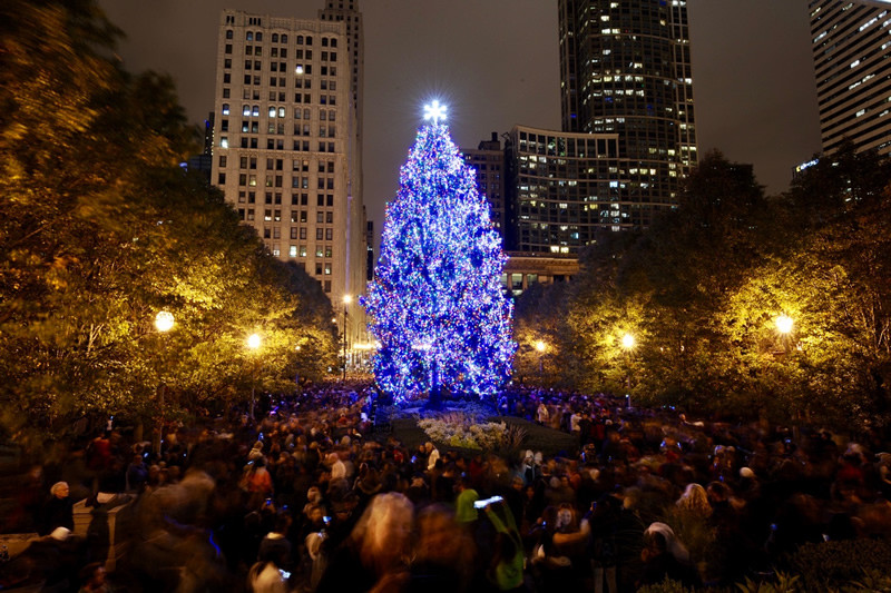 Christmas Tree Lighting Ceremony
 City of Chicago City of Chicago Christmas Tree