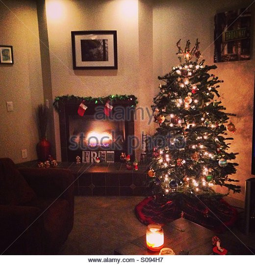 Christmas Tree Next To Fireplace
 Fireplace Mantel Stock s & Fireplace Mantel Stock