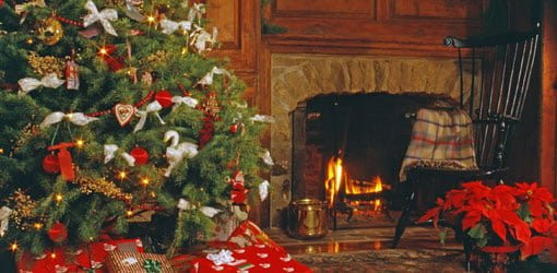 Christmas Tree Next To Fireplace
 How to Select and Decorate a Christmas Tree