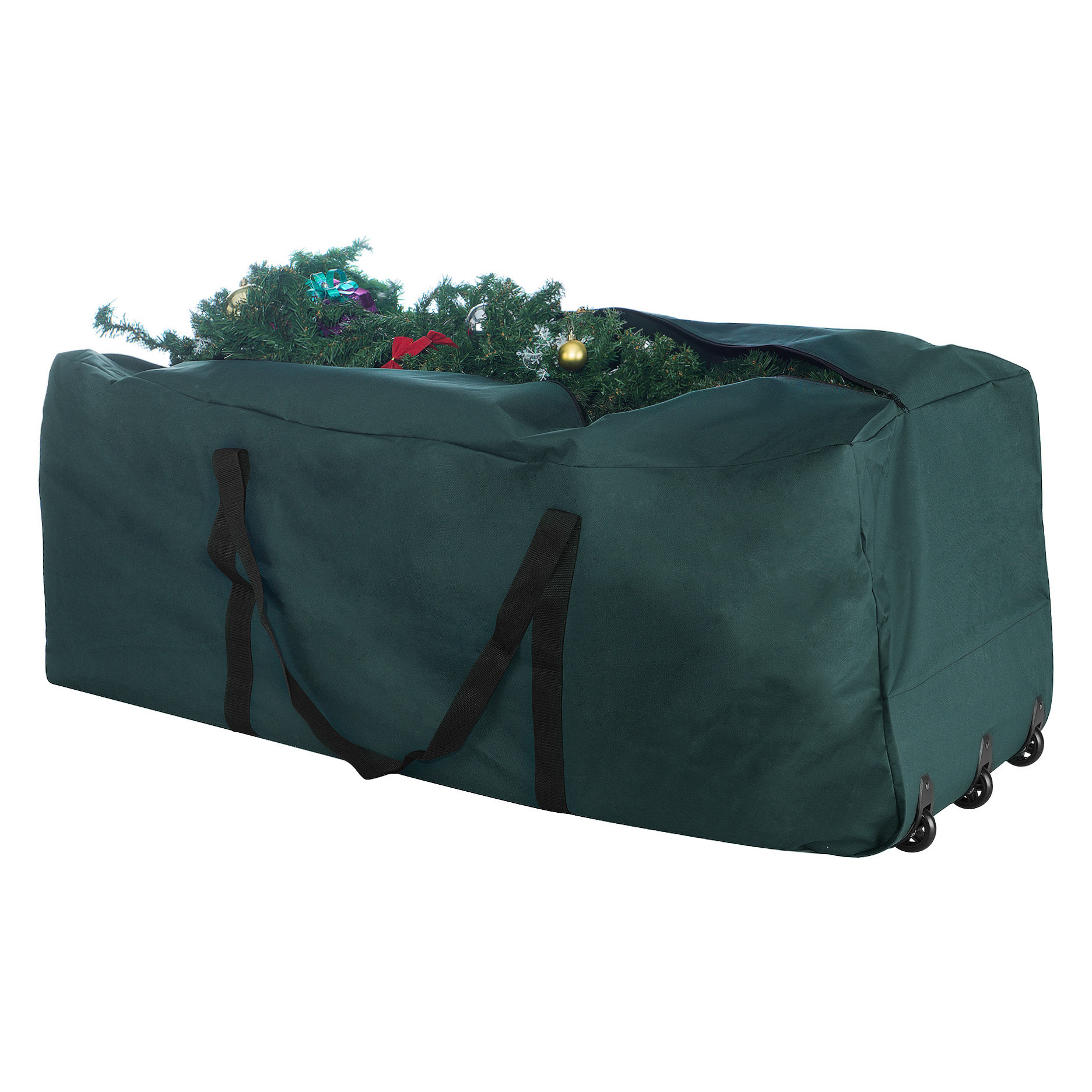 Christmas Tree Rolling Storage Bag
 Elf Stor Premium Green Rolling Duffle Bag Christmas Tree