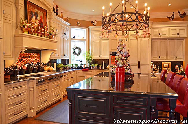 Christmas Tree Shop Kitchen Island
 Decorating for Easter and Springtime