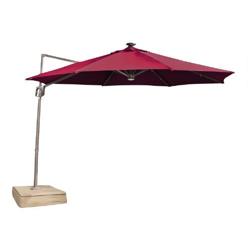 Christmas Tree Shop Patio Umbrella
 10’ fset Solar Light Patio Umbrella